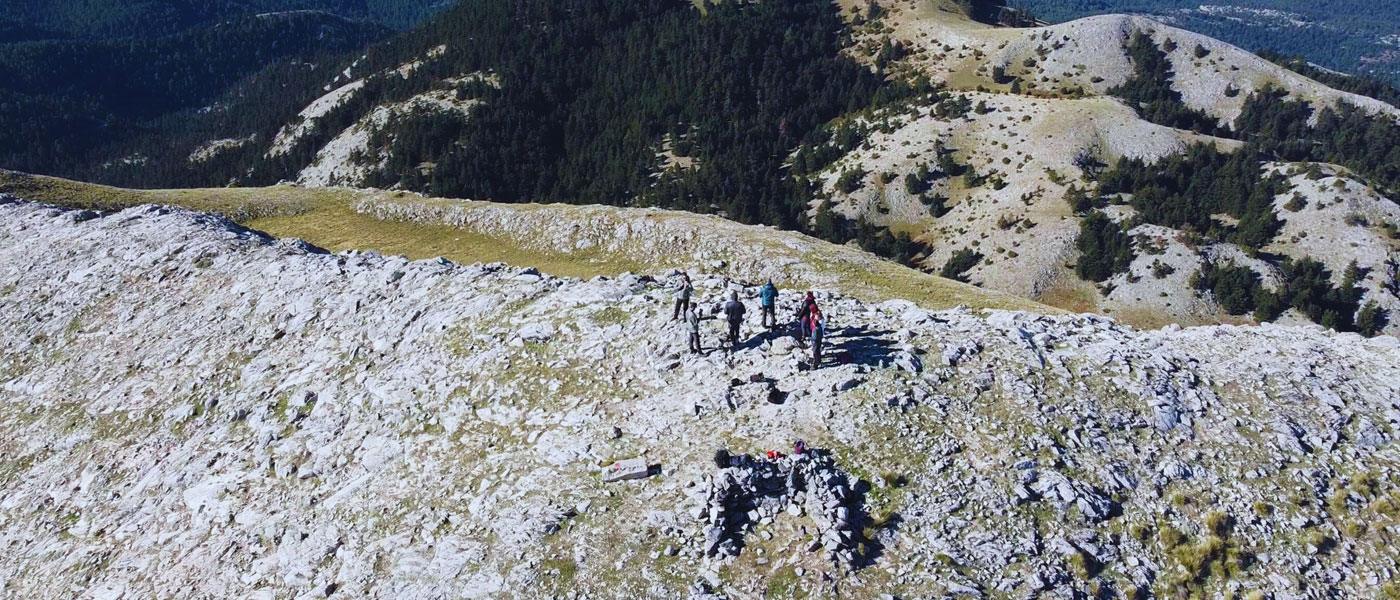 Hiking Mt.Parnon Peak-Megali Tourla